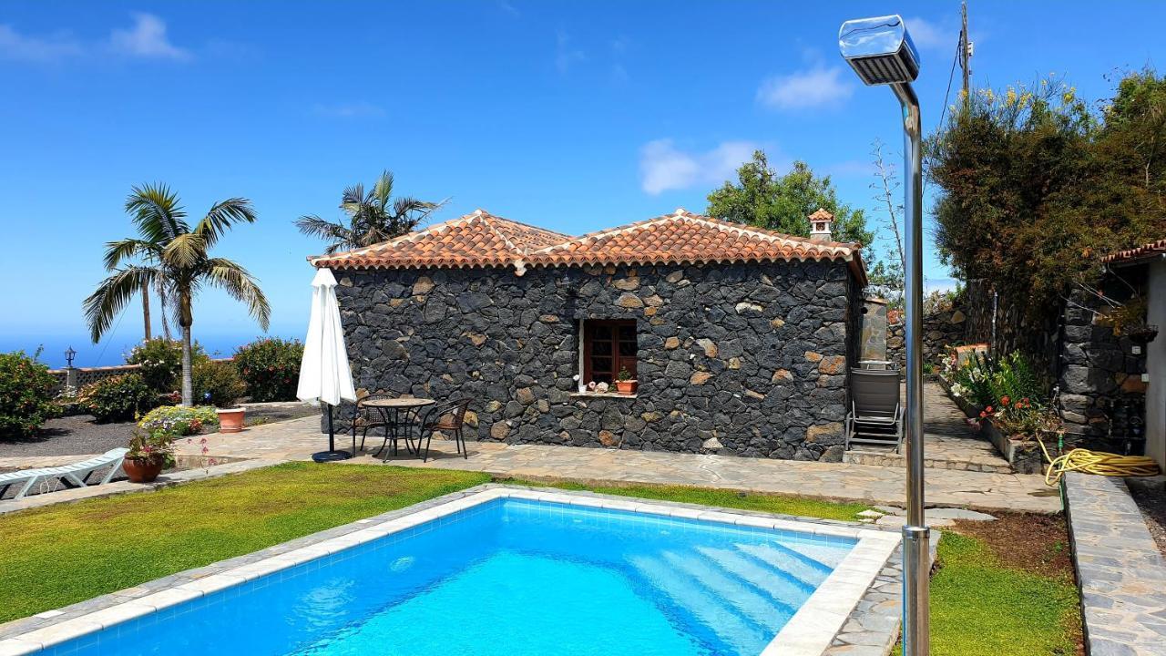 Climatized Pool Free Wifi Casa Rural Las Pareditas Tijarafe Eksteriør billede