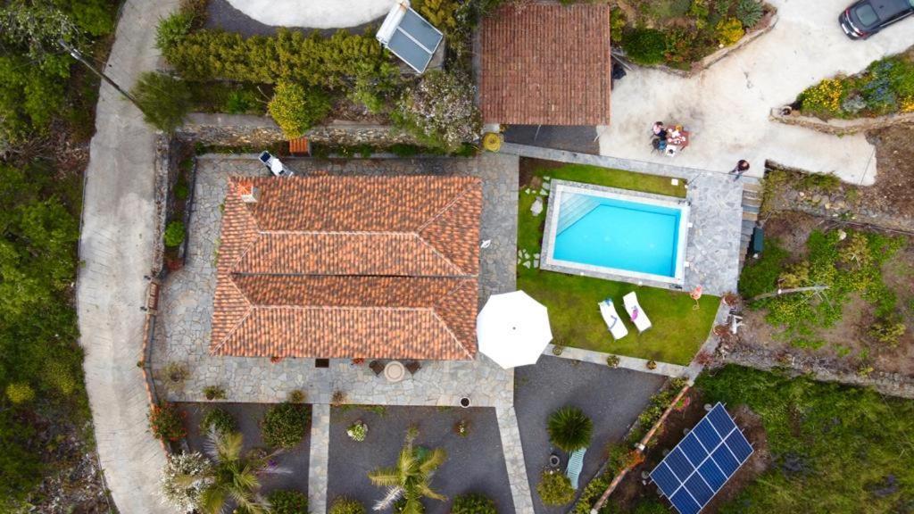Climatized Pool Free Wifi Casa Rural Las Pareditas Tijarafe Eksteriør billede