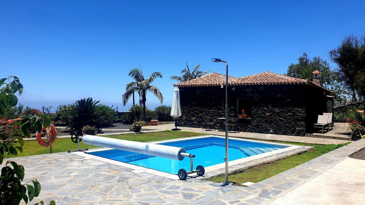 Climatized Pool Free Wifi Casa Rural Las Pareditas Tijarafe Eksteriør billede