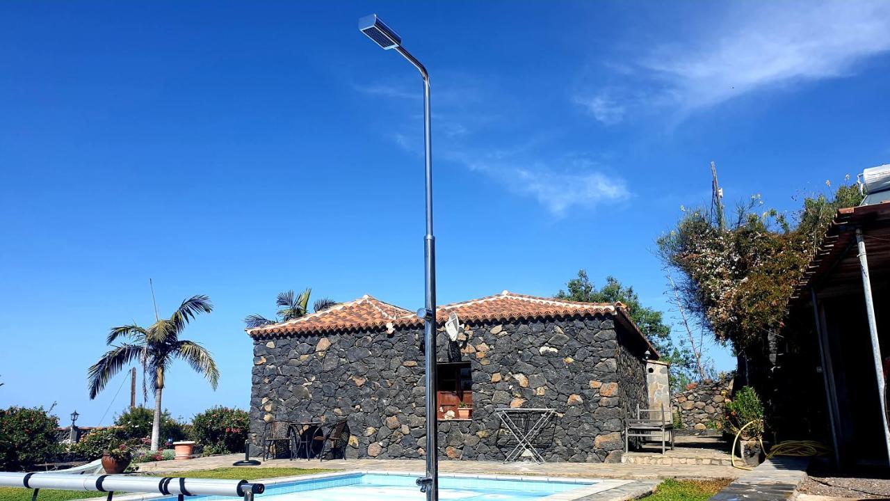 Climatized Pool Free Wifi Casa Rural Las Pareditas Tijarafe Eksteriør billede